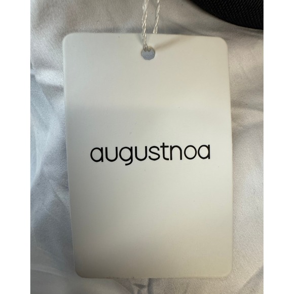 Augustnoa Black Recycled Water Bottle Laptop Backpack with Dust Bag NWT main image 5